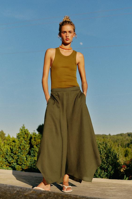 ASYMMETRIC CULOTTES | Zara US