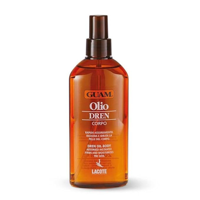 Guam DREN Anti Cellulite Massage Oil with Essential Oils, Draining Body Oil with Lymphatic Draina... | Amazon (US)