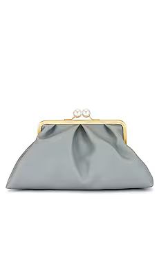 Zac Zac Posen Lacey Soft Frame Clutch in Dolphin from Revolve.com | Revolve Clothing (Global)
