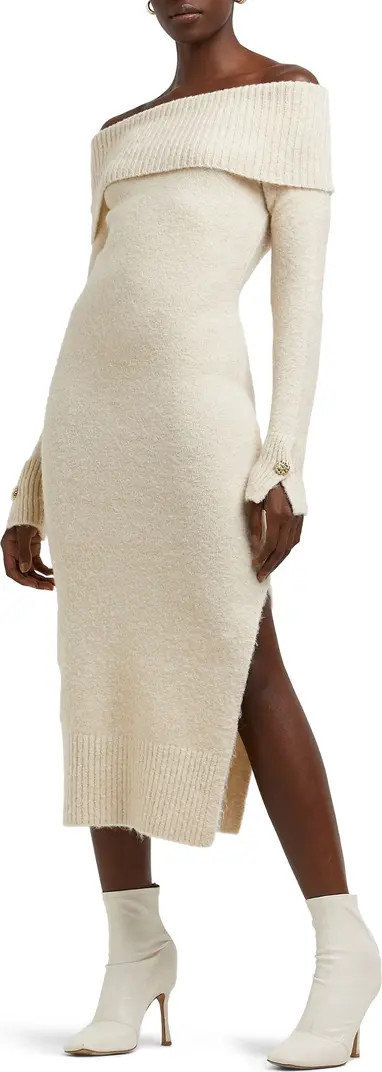 Long Sleeve Midi Sweater Dress | Nordstrom
