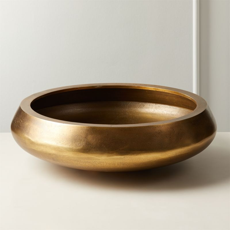 Keating Brass Bowl + Reviews | CB2 | CB2