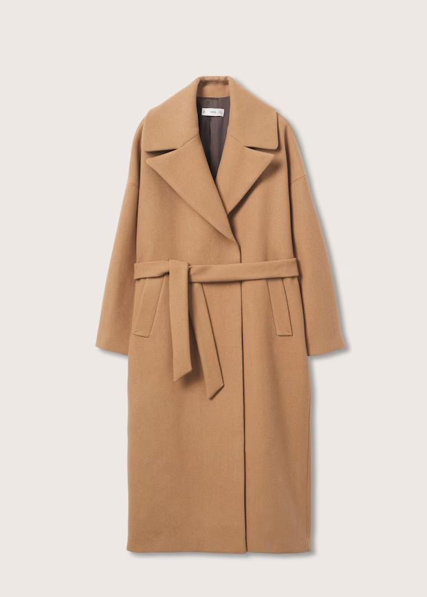 Belt handmade coat | MANGO (US)