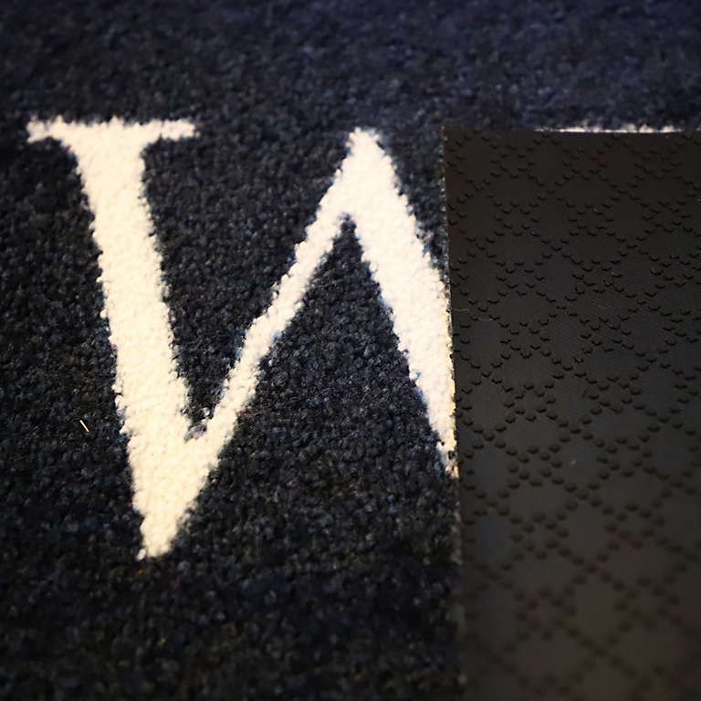 Matterly Monogrammed Laurel Wreath Doormat - Standard | Lands' End (US)