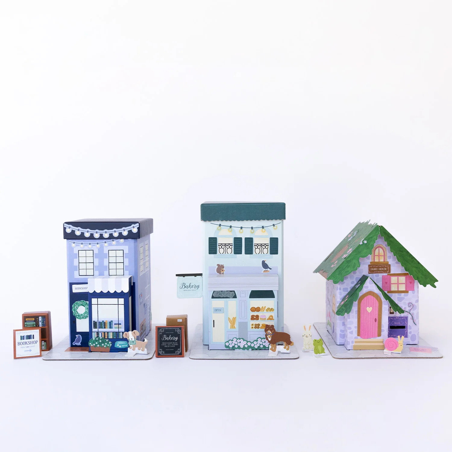 Tiny Town Craft Kit Trio | Make It Cute Kids