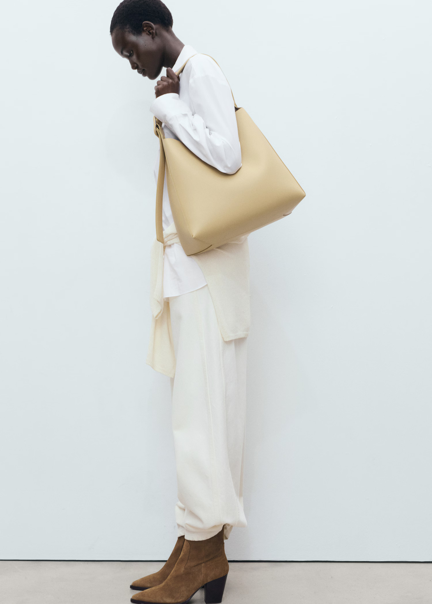 Suede block-heel boots - Women | MANGO United Kingdom | MANGO (UK)