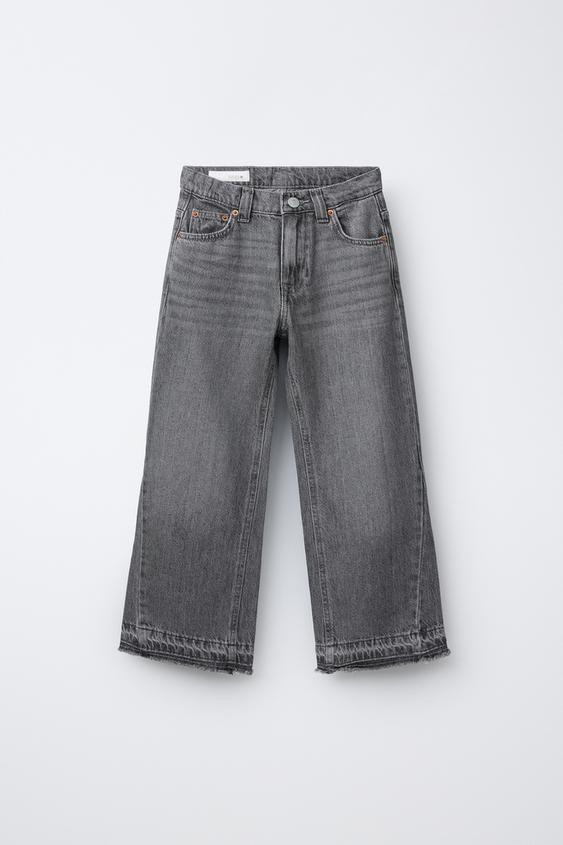 FLARED FRAYED JEANS | Zara US