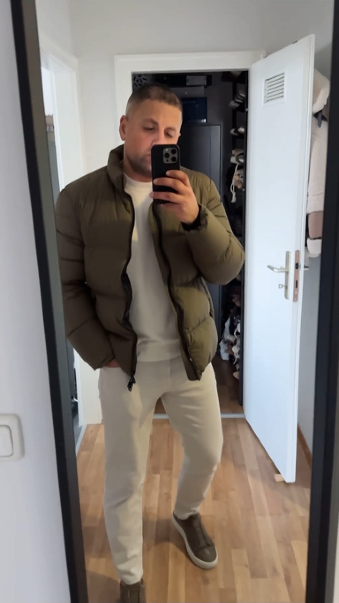 I love these kind if casual everyday outfits - max 2-3 neutral colors & thats it ! Simple & stylish!
My size is Large 

#LTKgrwm #LTKMens #LTKootd