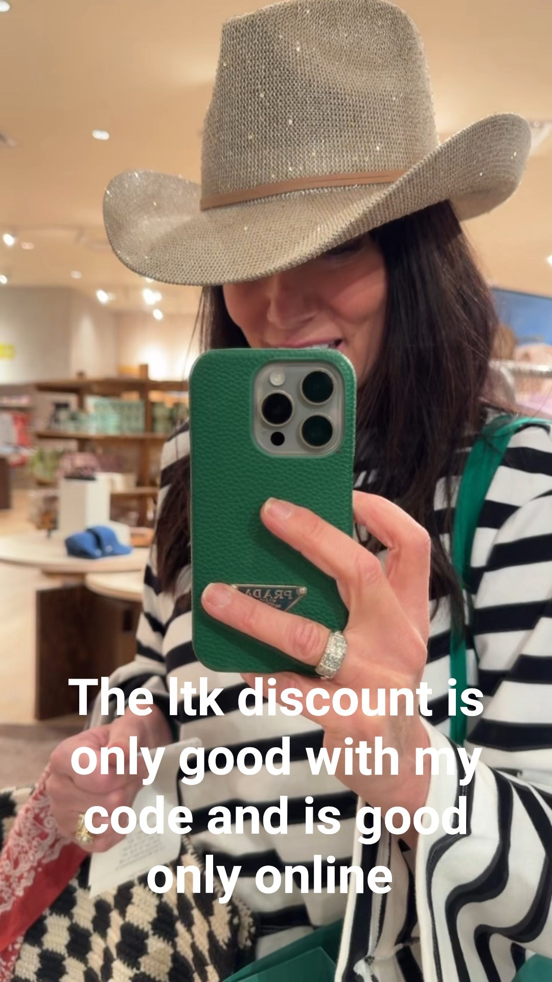 Spring sale only on LTk use code anthro20 or tap the promo code attached 
Western hat cowboy hat hat under $50 with disc 

#LTKFindsUnder50 #LTKSpringSale #LTKTravel