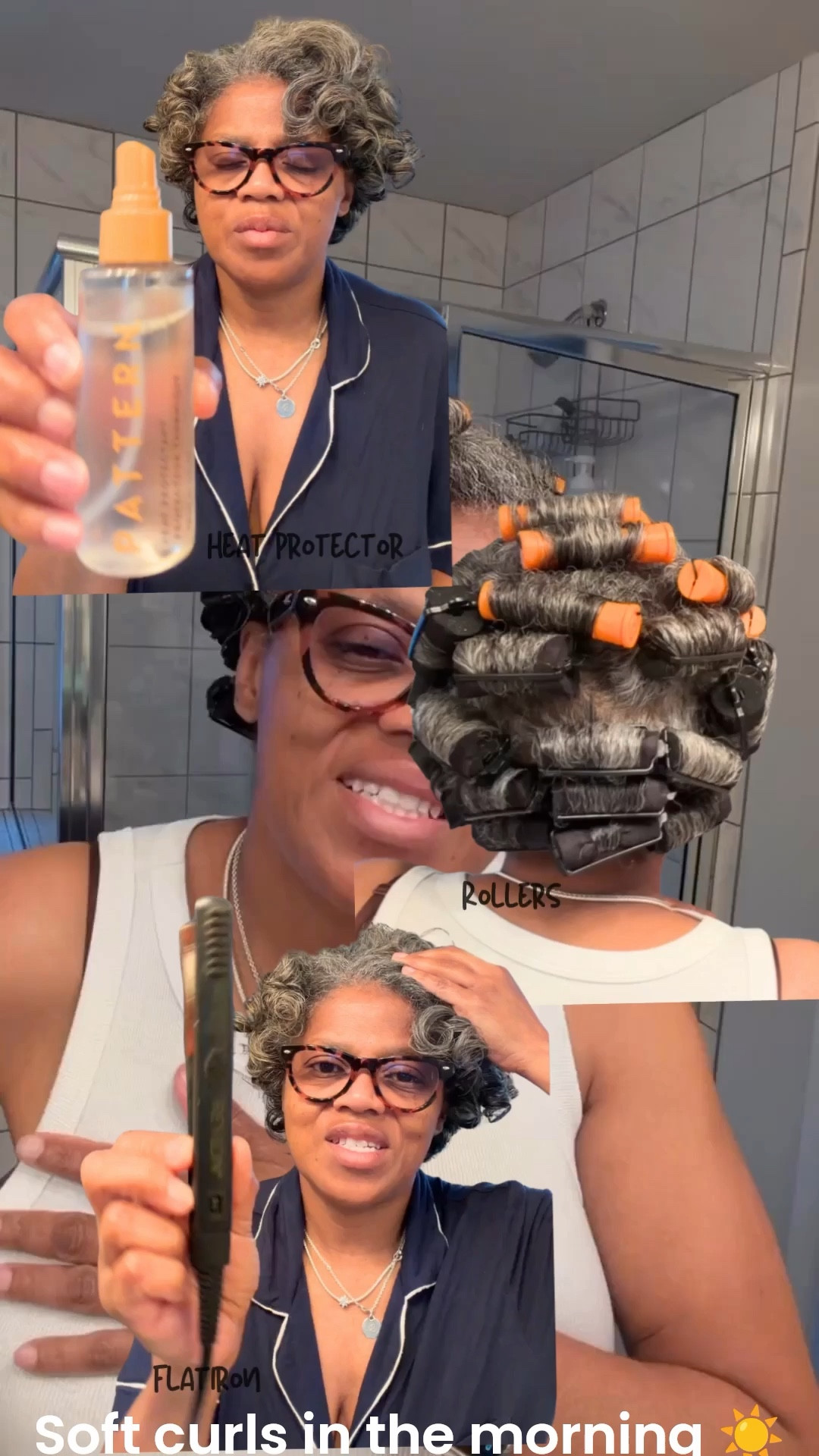 Soft, bouncy curls with ZERO heat damage 👏🏾✨

These are the exact tools I used to get this look:
• heatless rollers for the curls
• lightweight oil for shine + frizz control
• mini flat iron to smooth the roots

This combo = effortless, healthy curls that actually last 🙌🏾

👉🏾 Shop everything I used linked right here on my LTK!

#LTKbeauty #LTKhair #HeatlessCurls #NaturalHairCare #Over50Beauty #HealthyHairJourney #CurlyHairRoutine #HairTools #LTKcreator #EverydayBeauty

#LTKBeauty #LTKgrwm #LTKmorningroutine