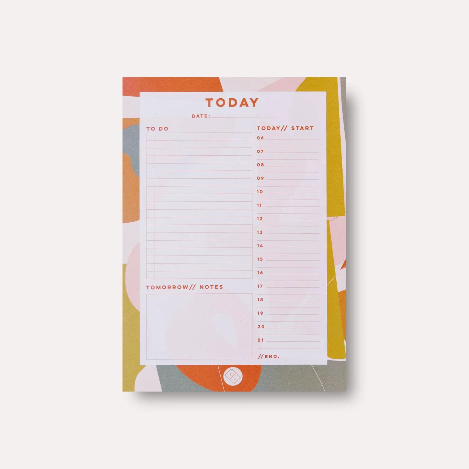 Madison Daily Planner Pad - Etsy | Etsy (US)