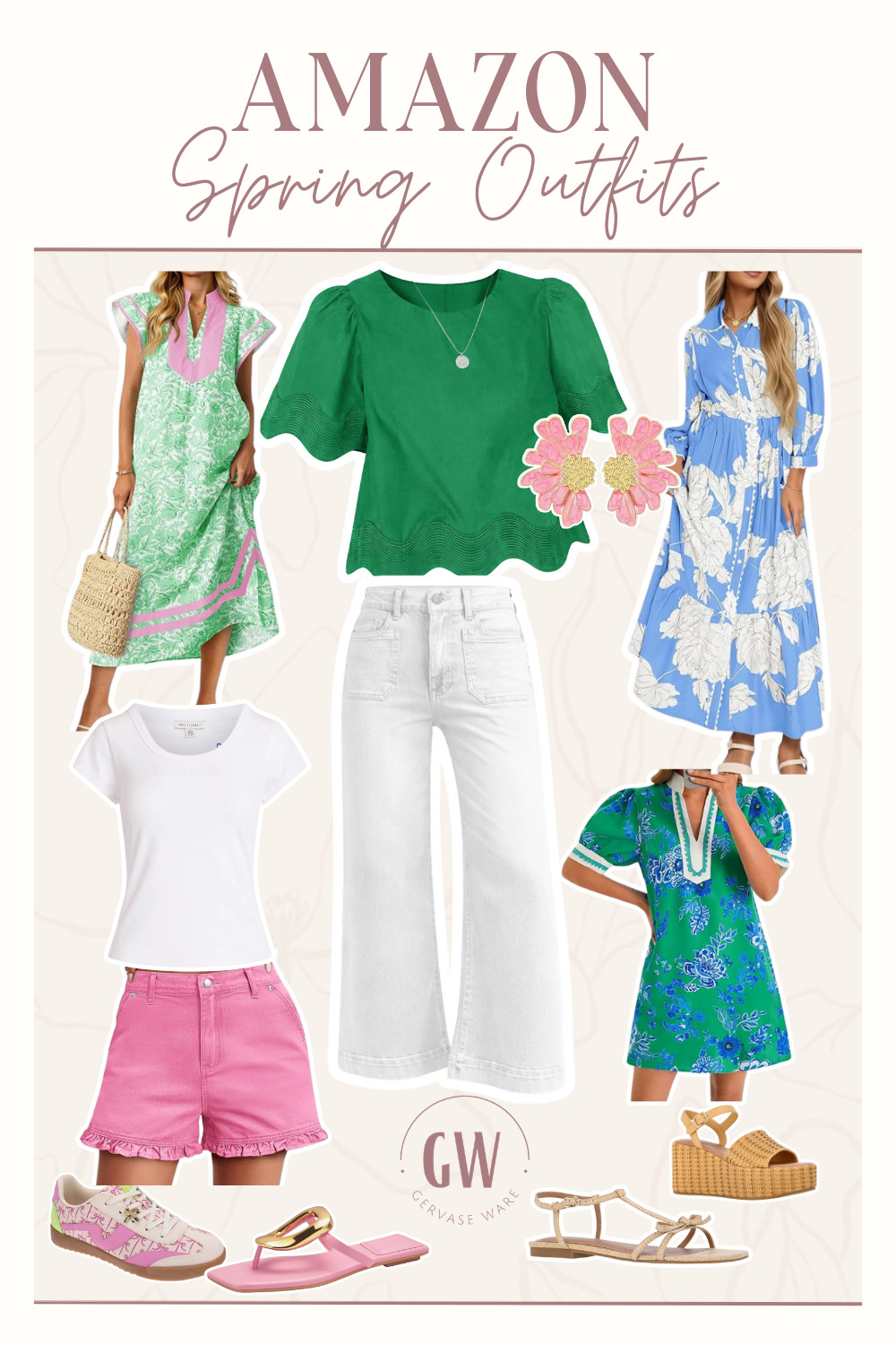 Fresh Amazon spring outfits that are easy to style.
#AmazonFashion #SpringOutfits #LTKStyle 

 #LTKSpringSale #LTKootd #LTKmomlife