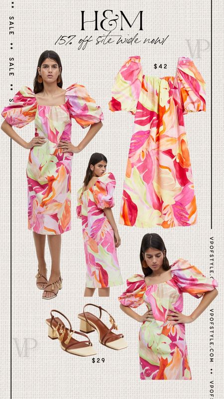 Summer dress find! Love the puff sleeves. Vacation dress
Affordable style 
Under $50 finds 

#LTKtravel #LTKSeasonal #LTKunder50