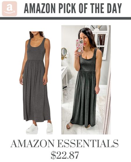 Amazon, Amazon essentials, tank dress, maxi dress 

#LTKsalealert #LTKunder50
