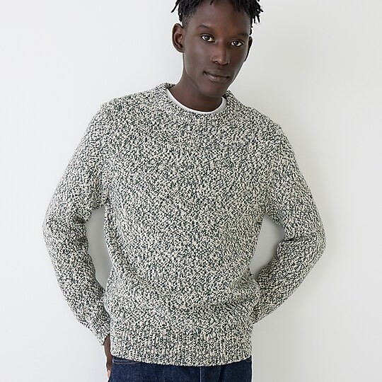 Marled cotton crewneck sweater | J. Crew US