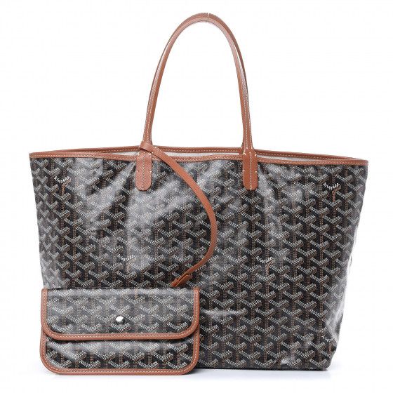 GOYARD Goyardine Saint Louis PM Black Gold | Fashionphile