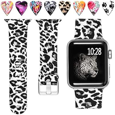 Laffav Waterproof Band Compatible with Apple Watch 40mm 38mm iWatch SE & Series 6 & Series 5 4 3 ... | Amazon (US)