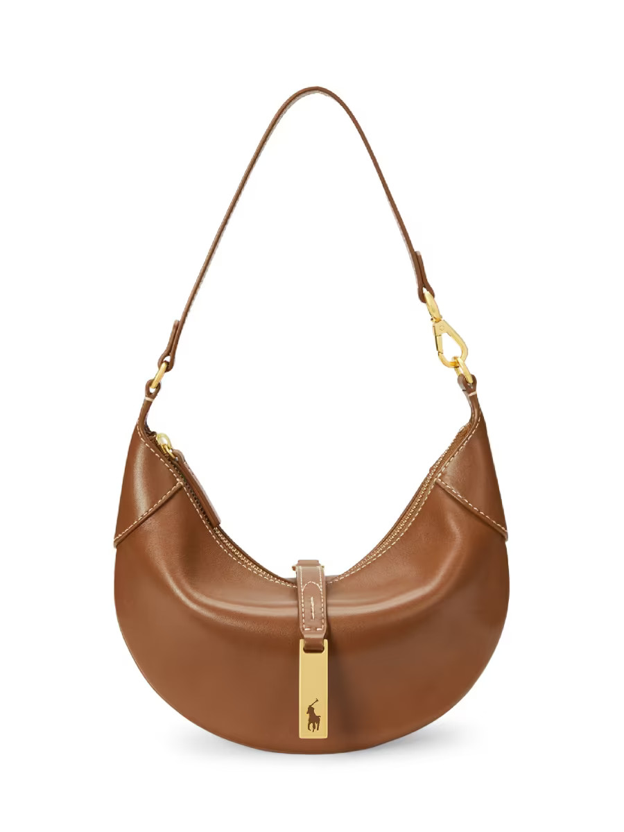 Mini Polo ID Leather Shoulder Bag | Saks Fifth Avenue
