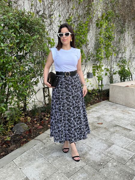 The MOST beautiful eyelet midi skirt! Perfect for Spring and Summer, for the office, brunch, date night



#LTKstyletip #LTKfindsunder100 #LTKworkwear