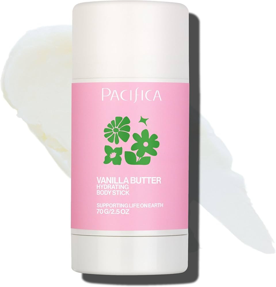 Pacifica Vanilla Butter Moisturizing Balm Stick – Solid Body Lotion for Instant Dry Skin Relief... | Amazon (US)