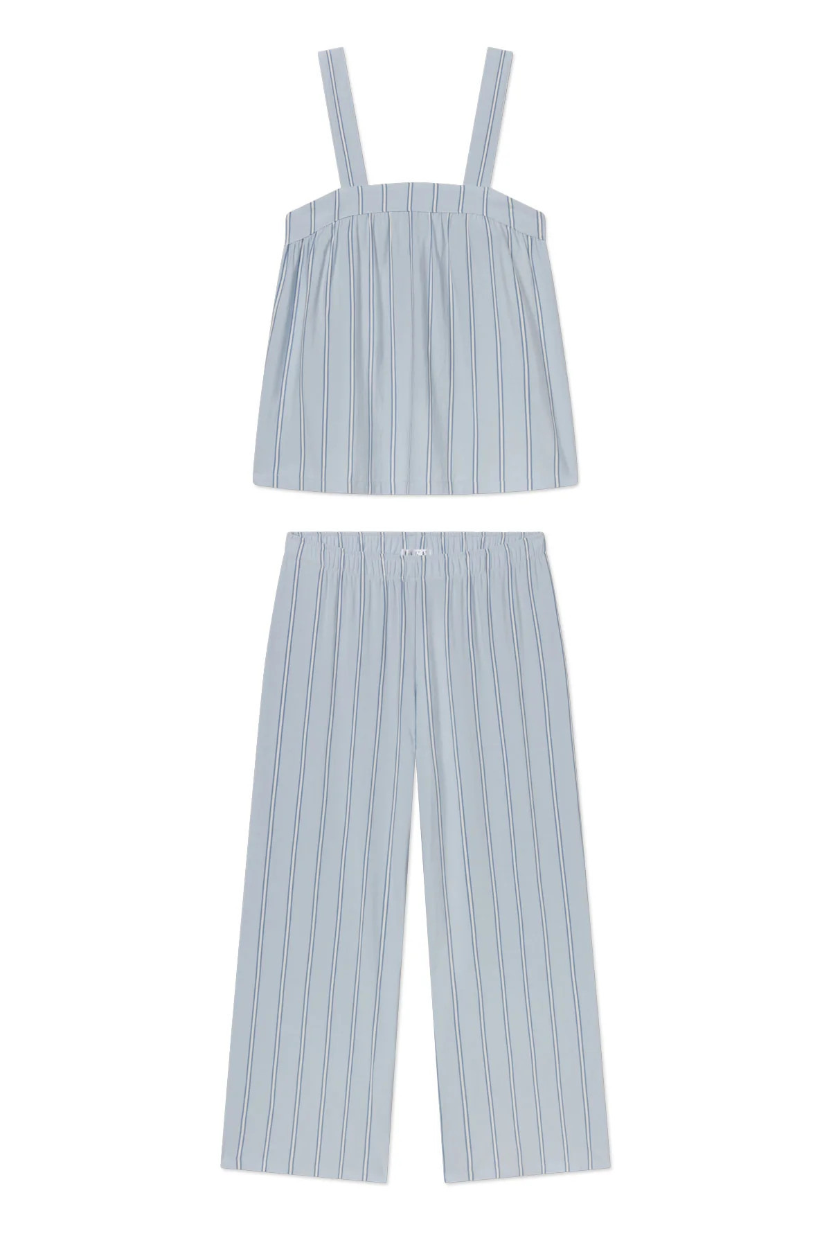 DreamModal™ Daydream Pants Set in Fog Beacon Stripe | Lake Pajamas
