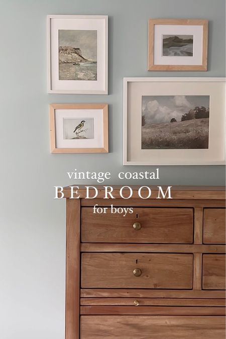 Vintage coastal boys bedroom details 

#LTKhome #LTKkids #LTKfindsunder50