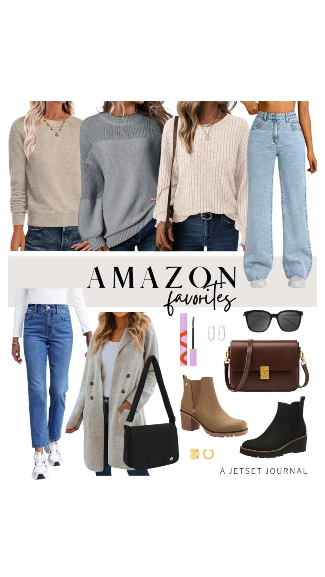 Amazon finds you’re sure to love with pieces that are comfy and perfect for everyday wear.
knit pullover, fall booties, chelsea boots, trendy jeans, saie lipstick, fall boots, fall sweaters, wardrobe refresh, amazon fashion, top picks, affordable style, amazon finds, cute tops, neutral top, fall style, outfit idea

#LTKSeasonal #LTKSaleAlert #LTKStyleTip