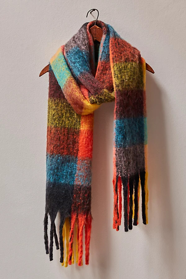 Coming Home Plaid Scarf | Free People (Global - UK&FR Excluded)