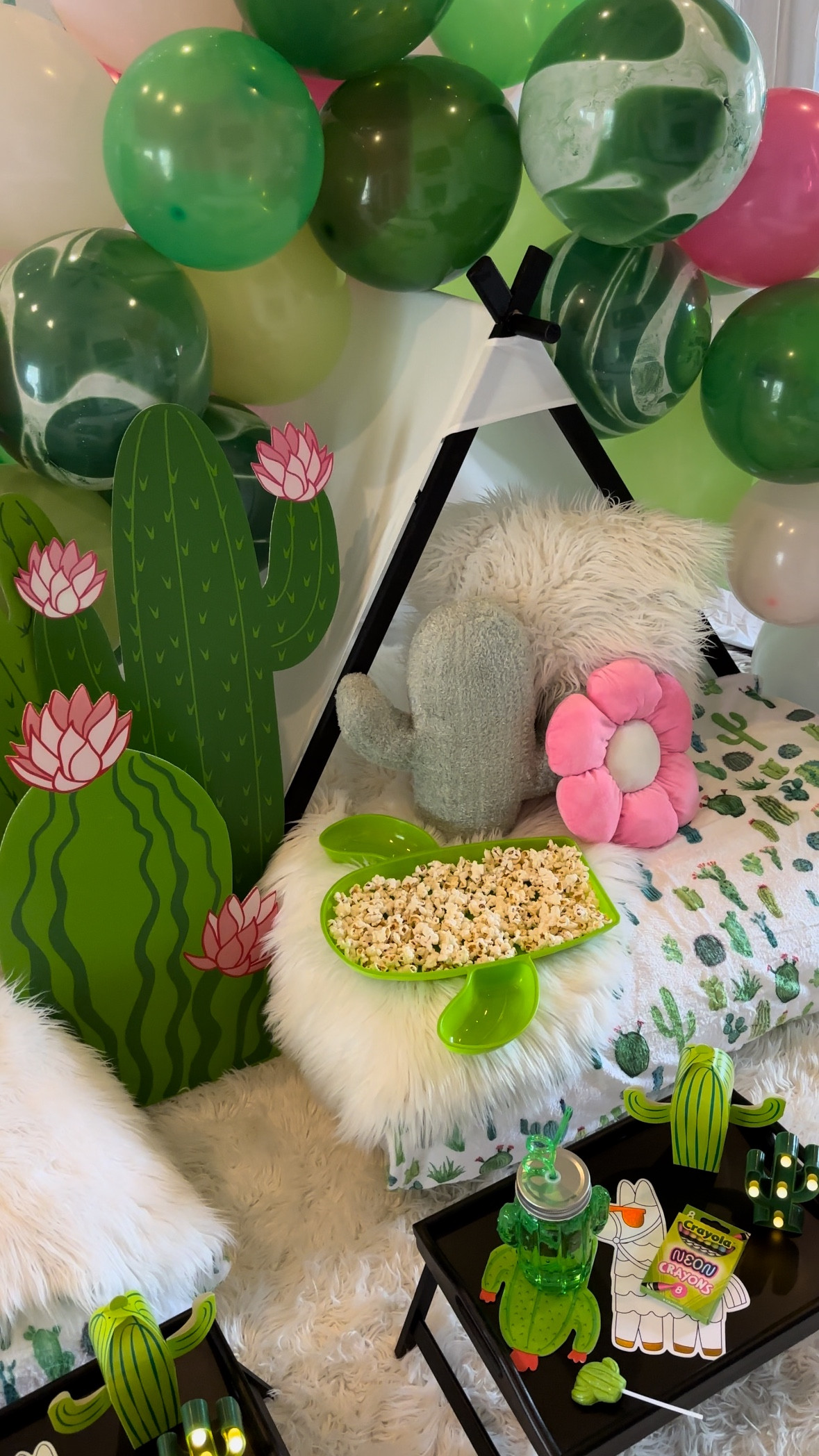 It’s a fiesta til siesta sleepover party! The kiddos can lounge in these cactus themed tents the whole weekend! 

#LTKKids #LTKParties #LTKSeasonal