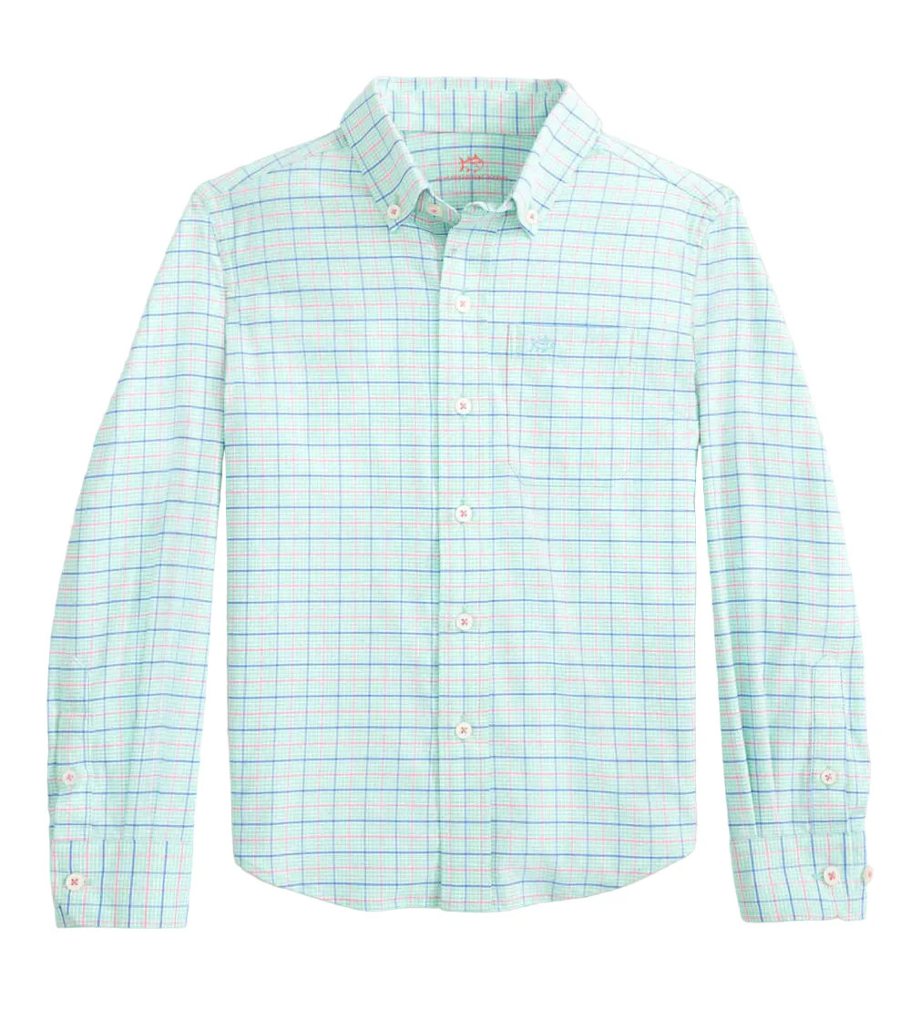 Southern Tide Edisto Island Plaid Coastal Breeze Sport Shirt | JoJo Mommy