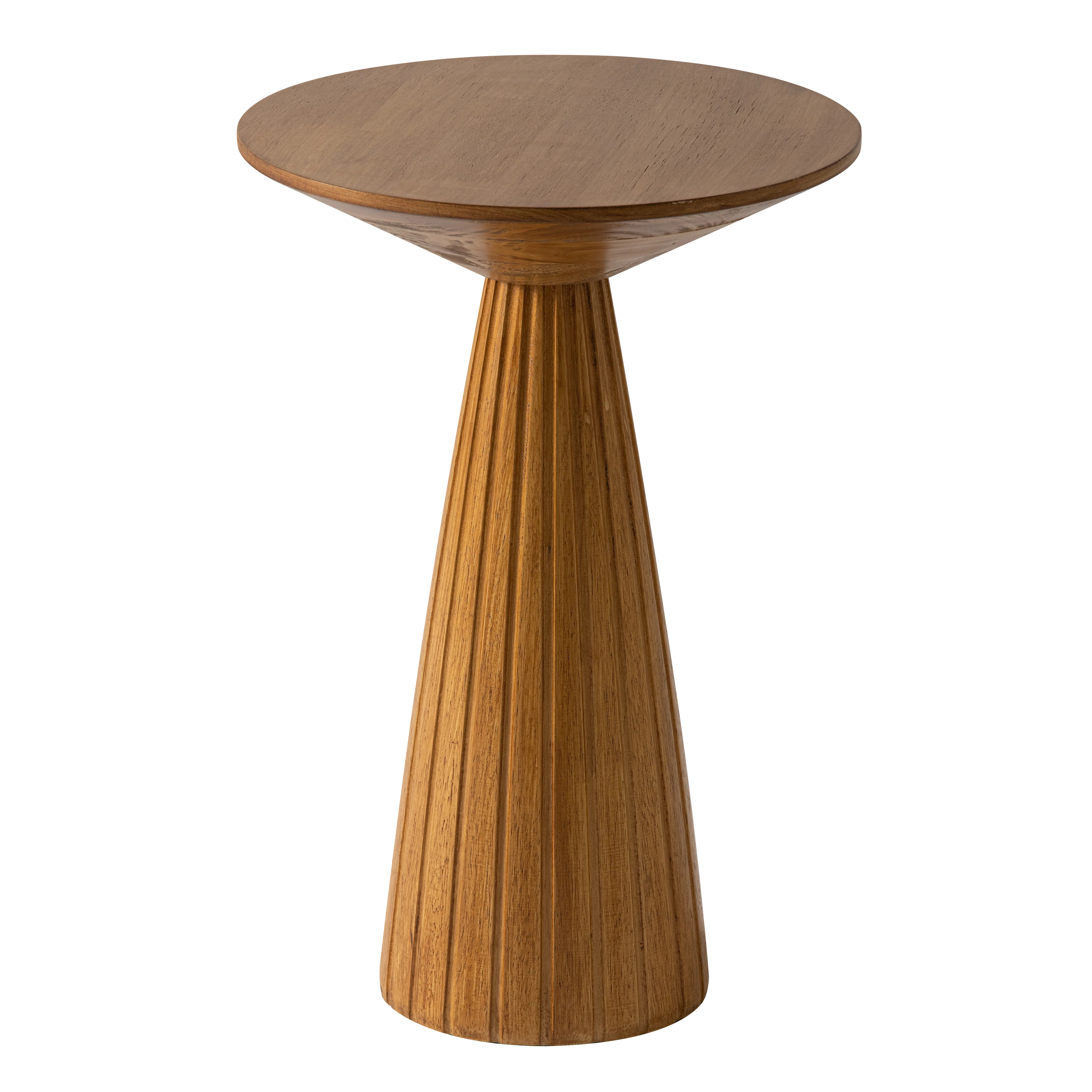 Bozovich Solid Wood Pedestal End Table | Wayfair North America
