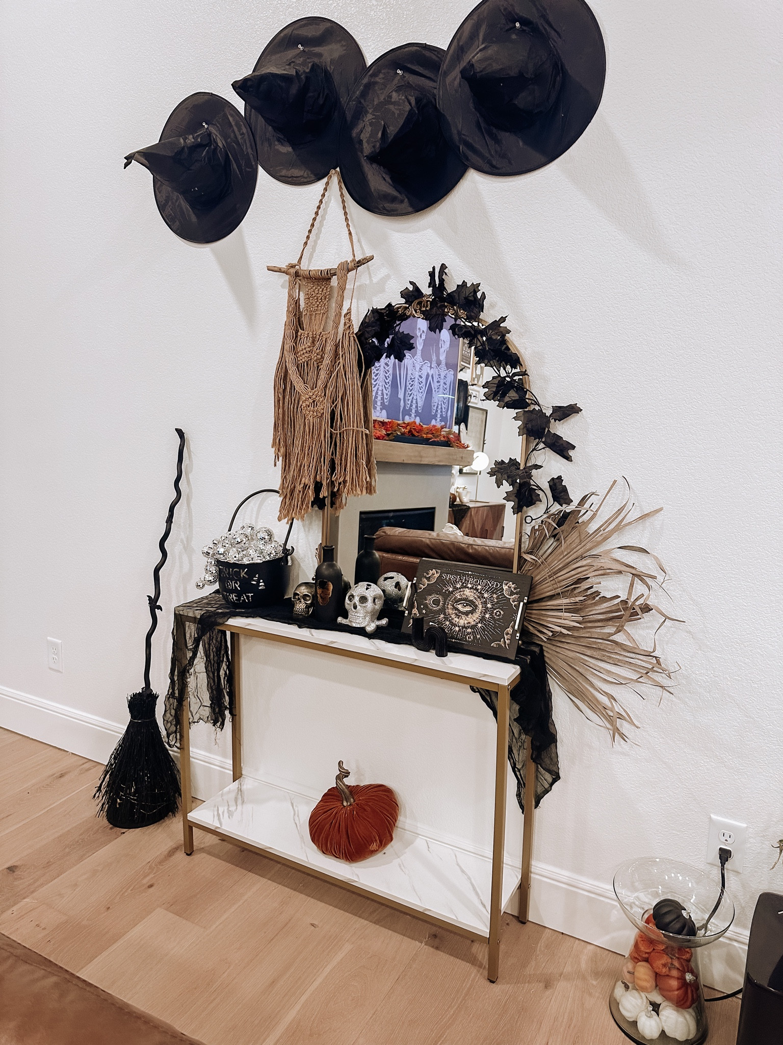 We are in full spooky season over here! I am beyond excited for the holidays! Cannot wait to share more styled out spaces I am planning to create! 


#fallhomedecor #falldecor #halloween #homeinspo 

#LTKsalealert #LTKSeasonal #LTKhome