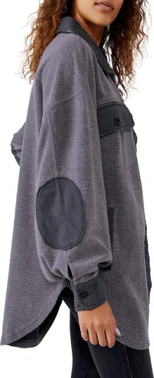 Free People Ruby Fleece Shirt Jacket | Nordstrom | Nordstrom