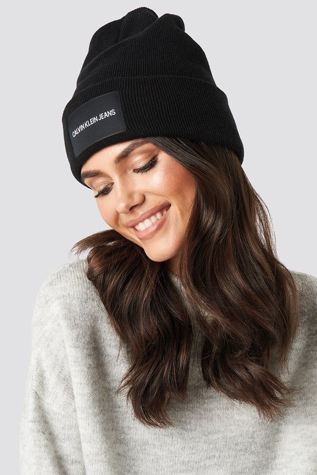 J Institutional Beanie Hat Black | NA-KD DE, AT, CH