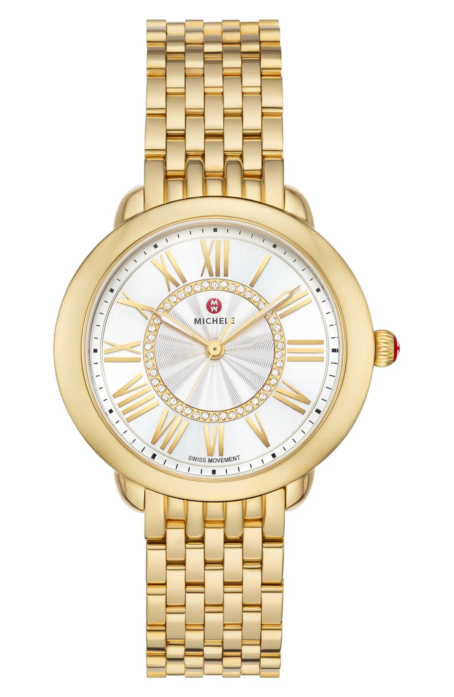 Serein Mid Diamond Watch, 36mm | Nordstrom