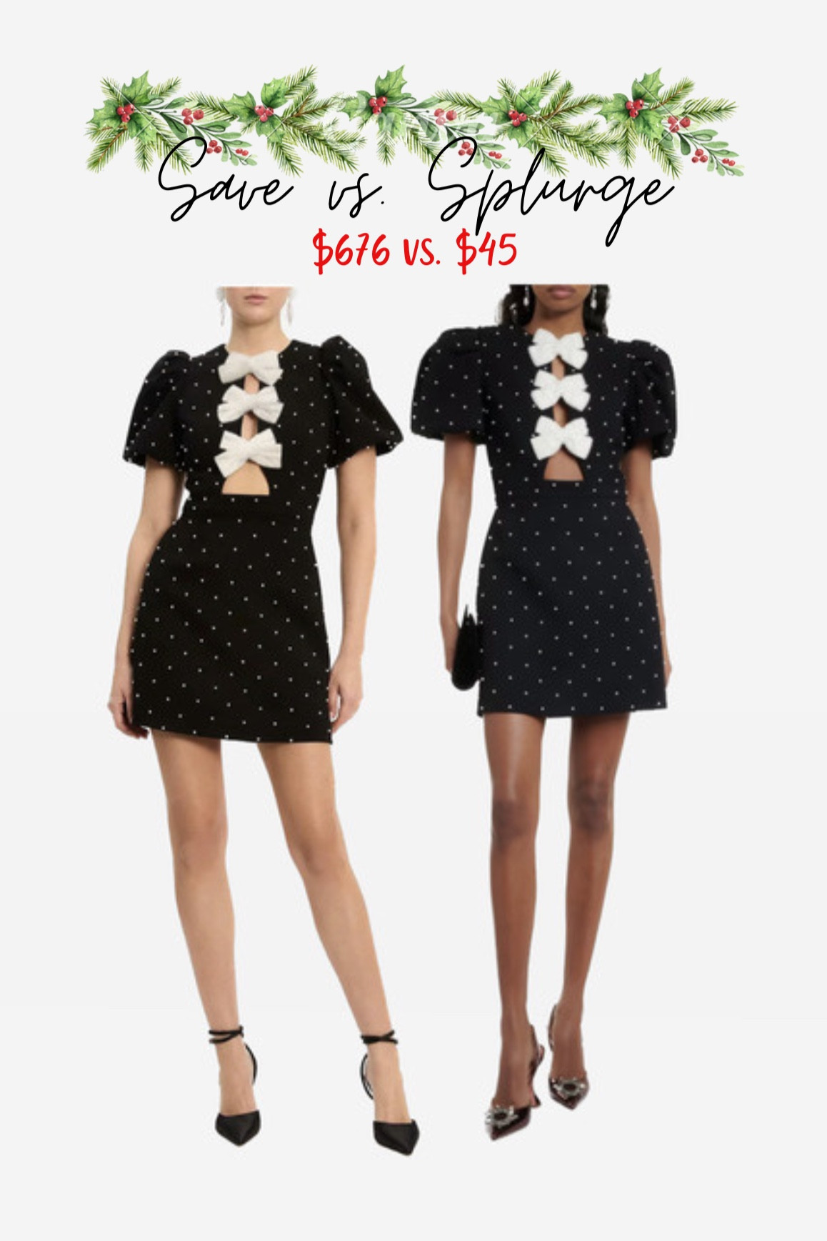 Christmas dress, holiday party, dress, black mini dress, bow dress, LBD, Christmas party dress, holiday dress

#LTKsalealert #LTKHoliday #LTKfindsunder50