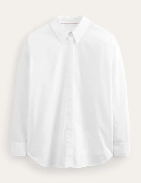 Oversized Cotton Shirt | Boden (UK & IE)