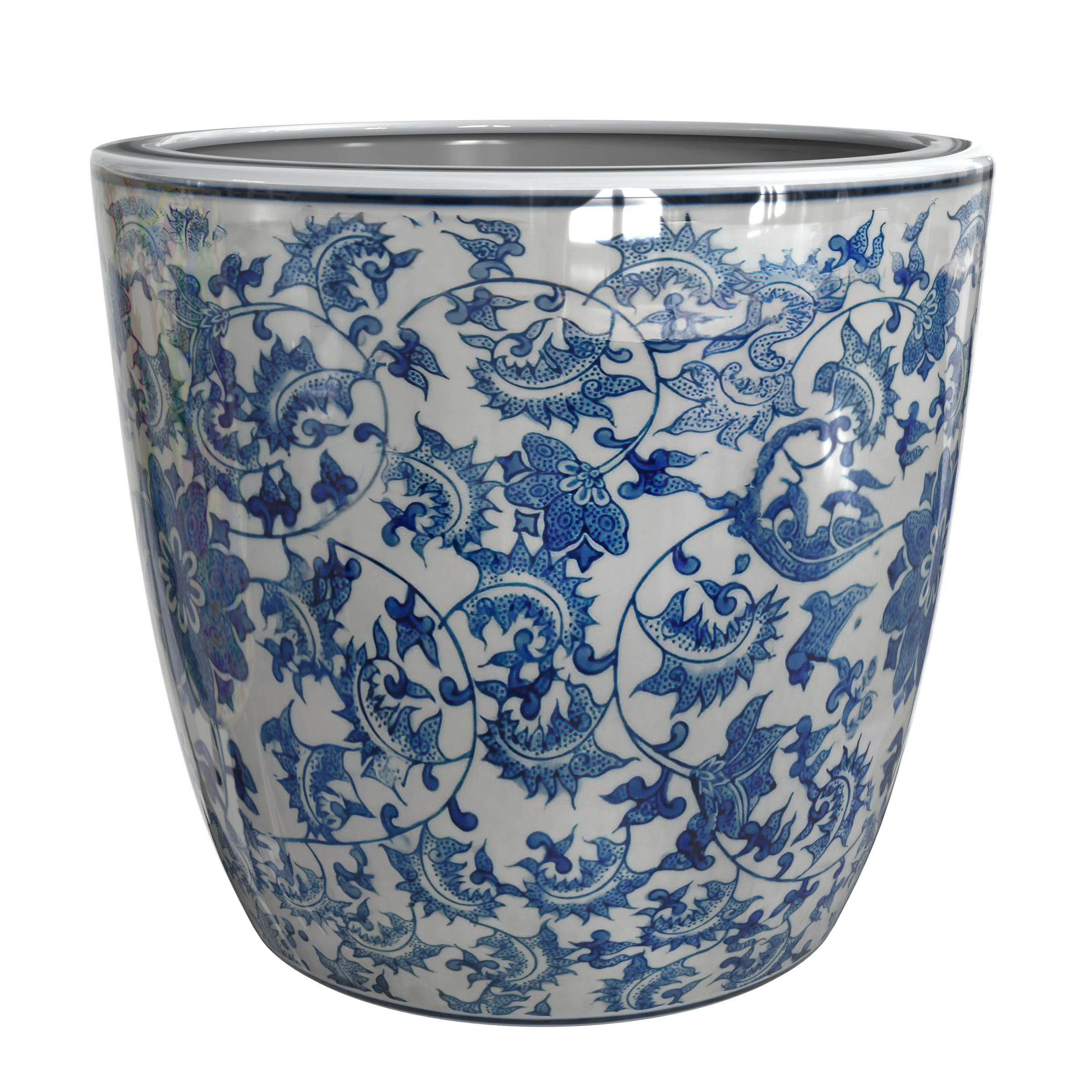 Fyvie Ceramic Cachepot | Wayfair North America