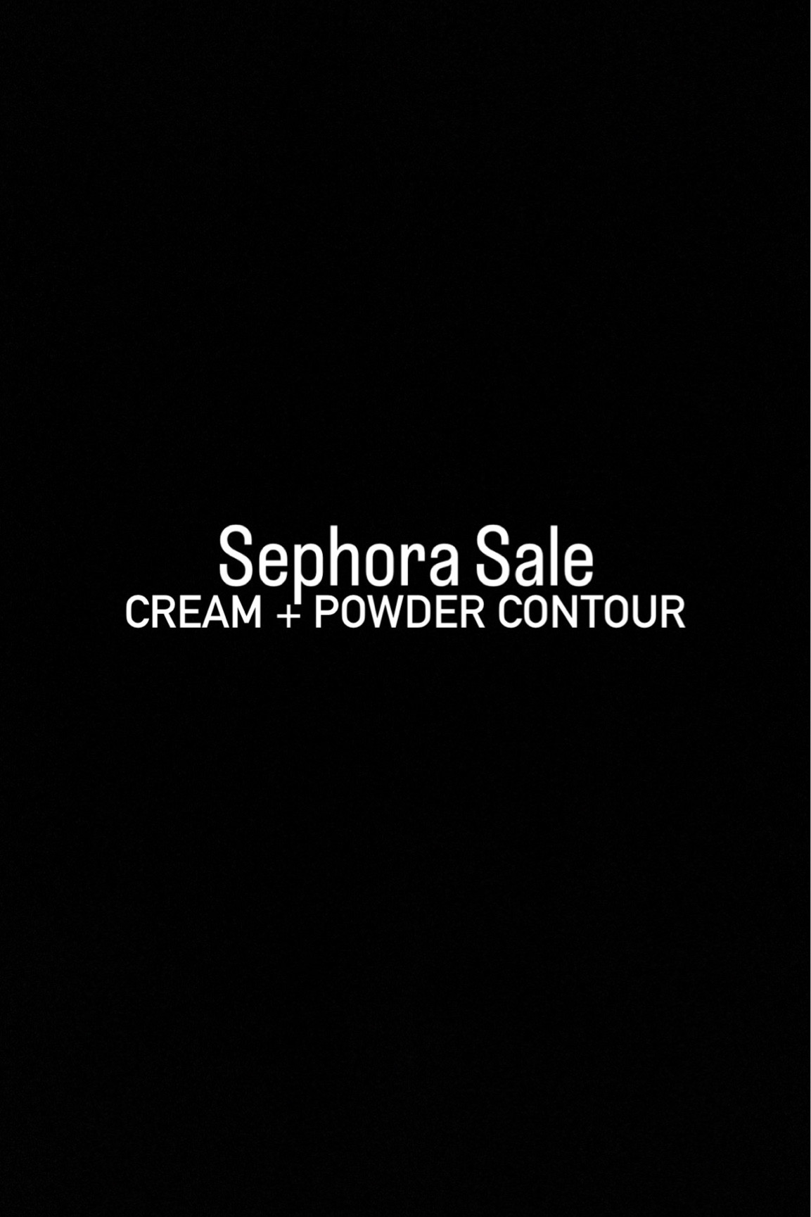 Contour 

#LTKBeautySale #LTKbeauty