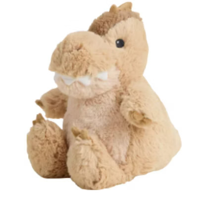 Intelex Warmies Microwavable Plush 13", Megalosaurus | Target
