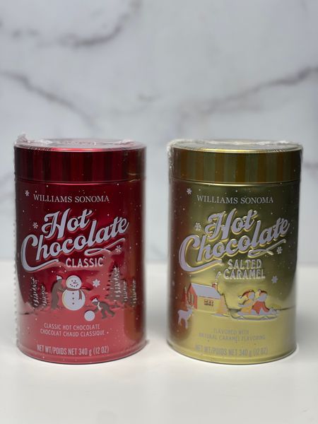 Williams Sonoma delicious hot chocolate 

#LTKhome #LTKSeasonal #LTKHoliday
