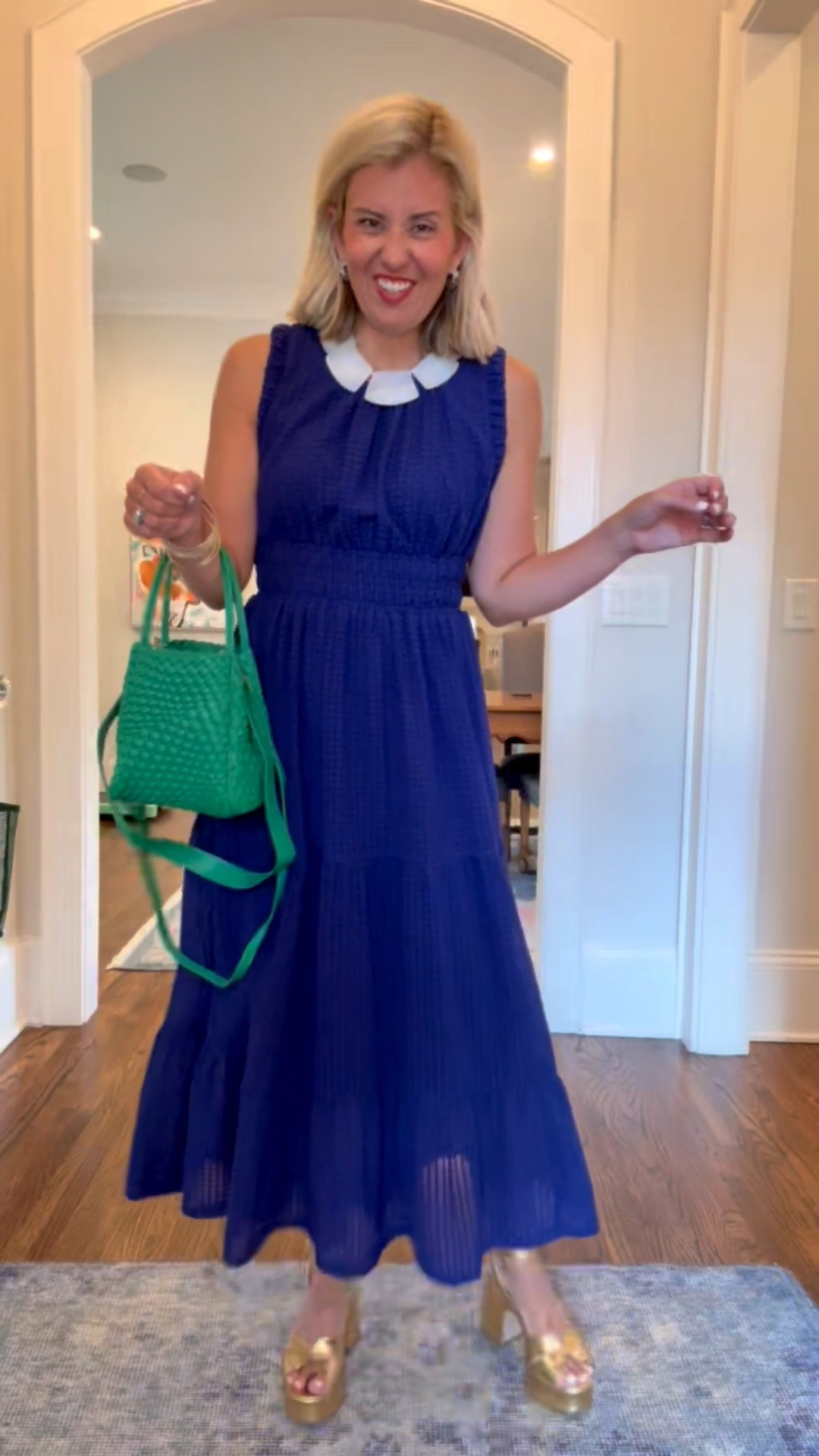 The Hollace tote can take you anywhere and everywhere. Truly one of my favorite bags in my closet. I have it in multiple colors. I’m in xs dress and 8 heels tts. ￼

#LTKdayinmylife #LTKstorytime #LTKSeasonal