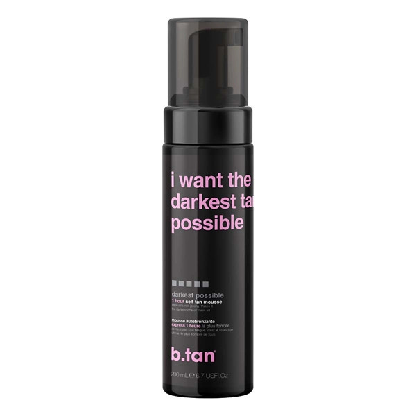 b.tan I Want The Darkest Tan Possible Mousse Tanning | Scheels