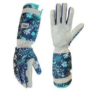 Digz Women's Large Long Cuff Garden Gloves 77507-08 - The Home Depot | The Home Depot