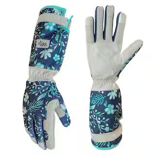 Women's Large Long Cuff Garden Gloves | The Home Depot