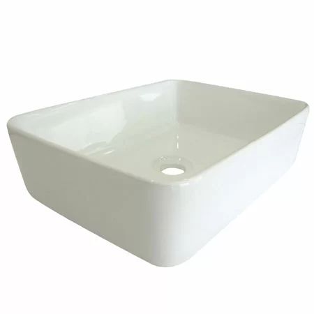 EDV5102 French Petite Ceramic Rectangular Vessel Bathroom Sink | Wayfair North America