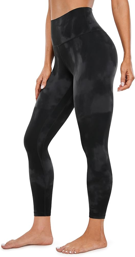 CRZ YOGA Womens Butterluxe High Waisted Yoga Leggings 25" - Double Seamed Buttery Soft Comfy Athl... | Amazon (US)