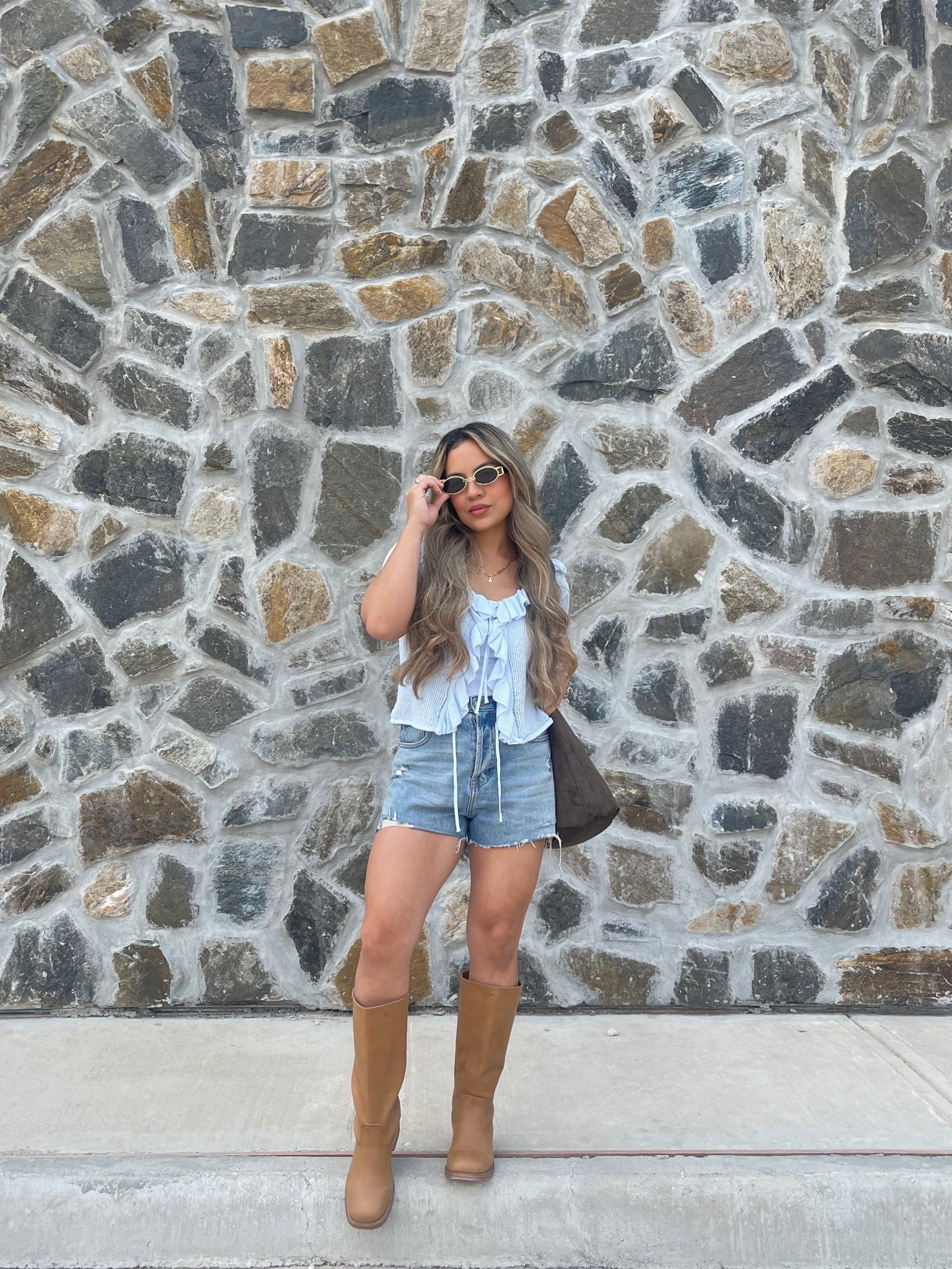 Found some boots just like these at @walmart prob even better #walmartfinds #walmartstyle #LTKunder40 