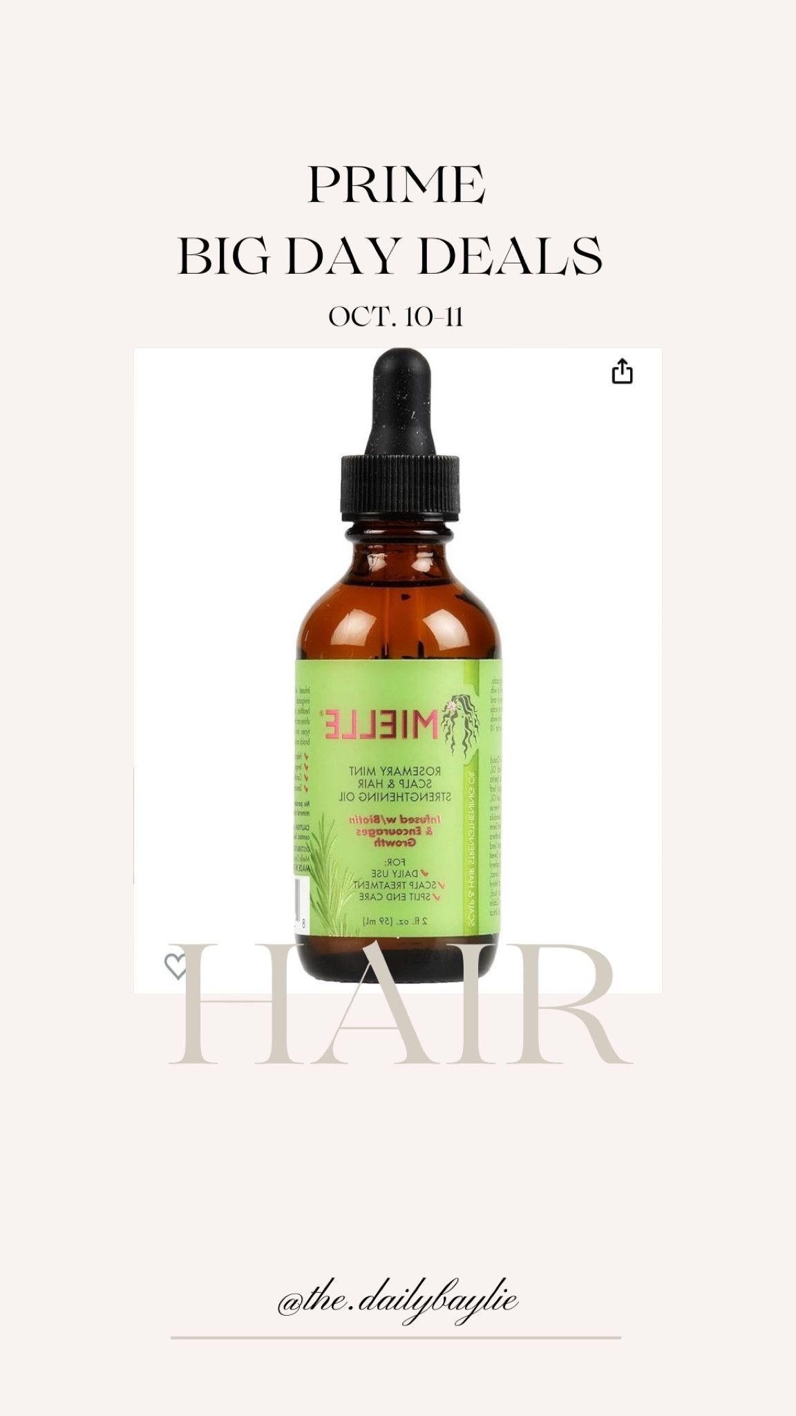 Amazon prime big day deals - mielle hair oil. If this isn’t a part of your hair routine, YOU’RE MISSING OUT!!! 
•••
Amazon hair care, Amazon hair oil, mielle hair oil, amazon find #amazonhaircare #amazonhairoil #amazonfind #miellehairoil

#LTKxPrime #LTKbeauty #LTKsalealert