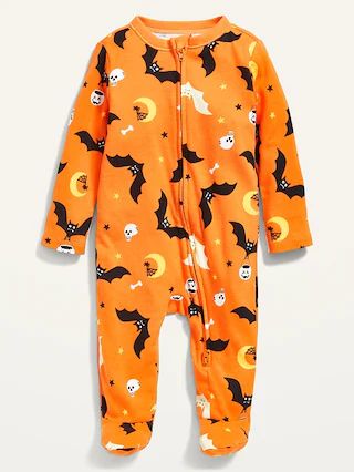 Unisex Matching Halloween 2-Way-Zip Sleep &#x26; Play Footed One-Piece for Baby | Old Navy (US)