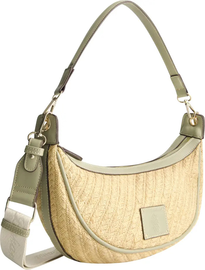 Tommy Bahama Logo Debossed Raffia Shoulder Bag | Nordstromrack | Nordstrom Rack